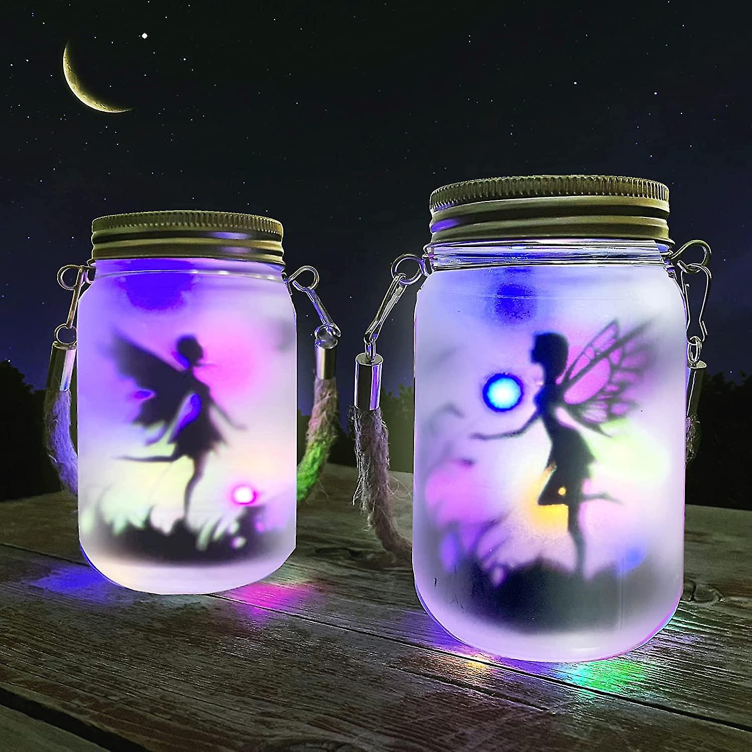 Solar Mason Jar | Dragonfly Gifts