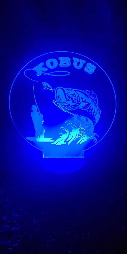 Colour Changing Acrylic night Light - Image 3