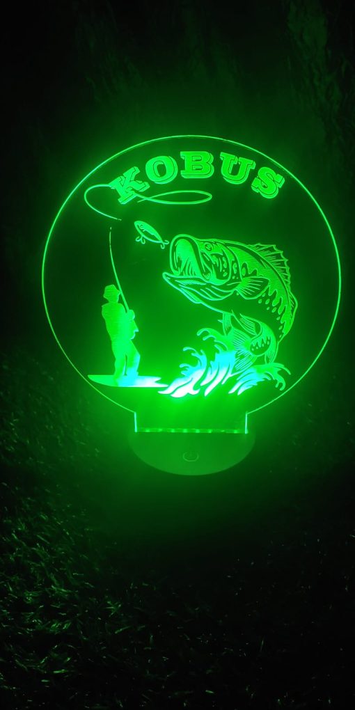 Colour Changing Acrylic night Light - Image 5