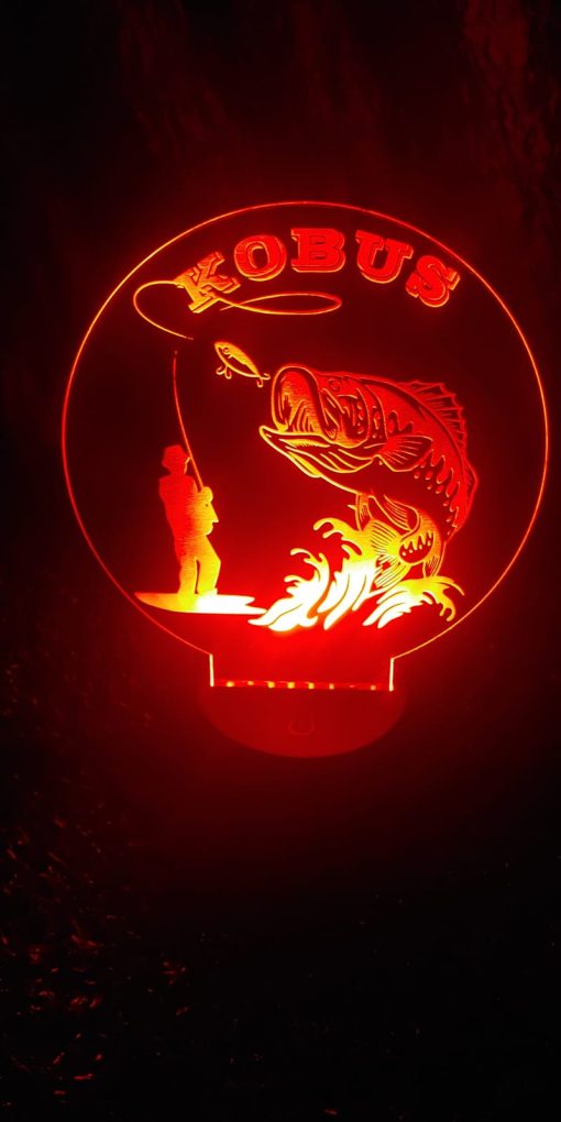 Colour Changing Acrylic night Light - Image 4