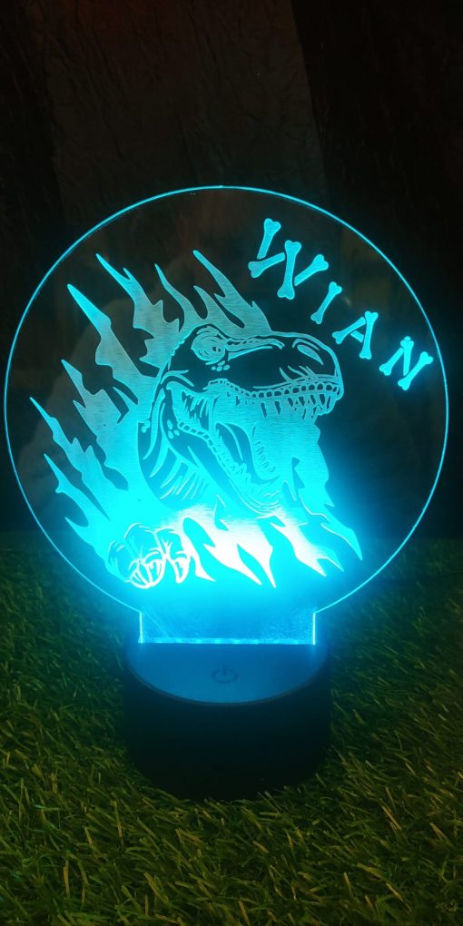 Colour Changing Acrylic night Light - Image 7