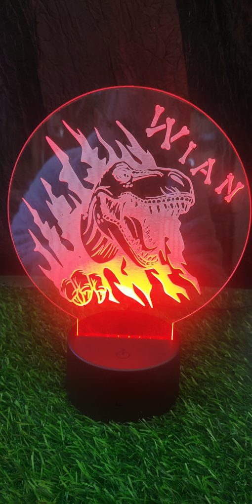 Colour Changing Acrylic night Light - Image 12